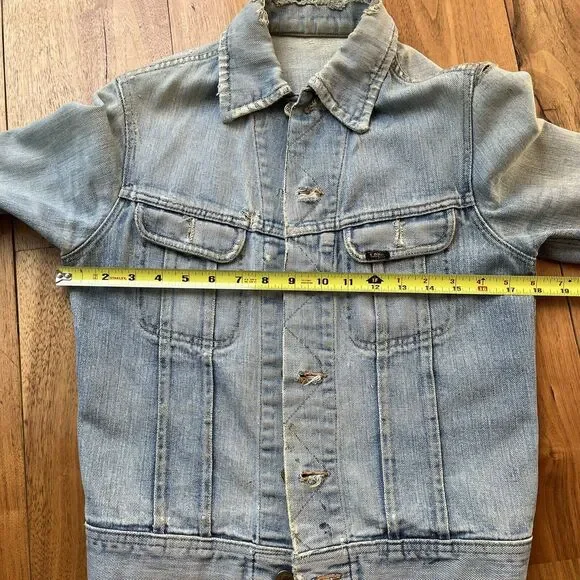 Vintage LEE Denim Rider Jacket 1960s Small